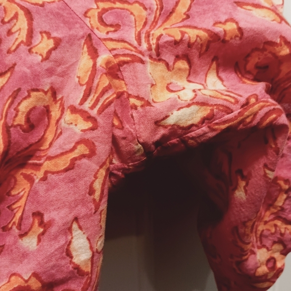 Sundance| Leia Cotton Shorts Womens Large Casual Relaxed Beach Artsy Fair - Picture 6 of 10